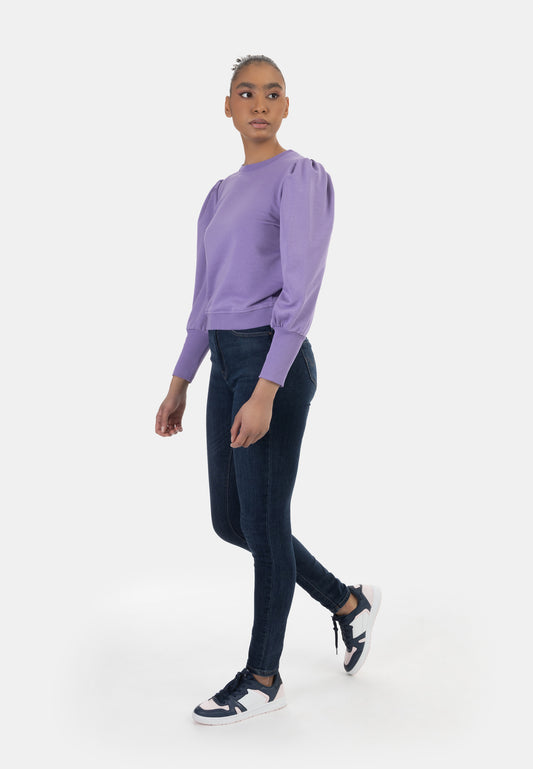 myMo Damen-Sweat-Pullover