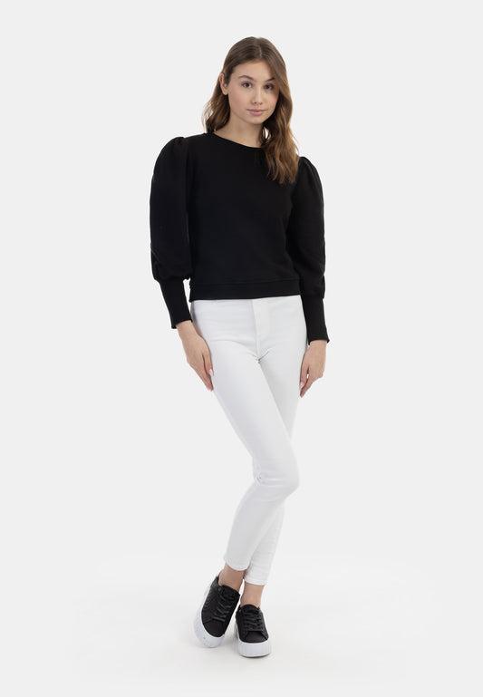 myMo Damen-Sweat-Pullover