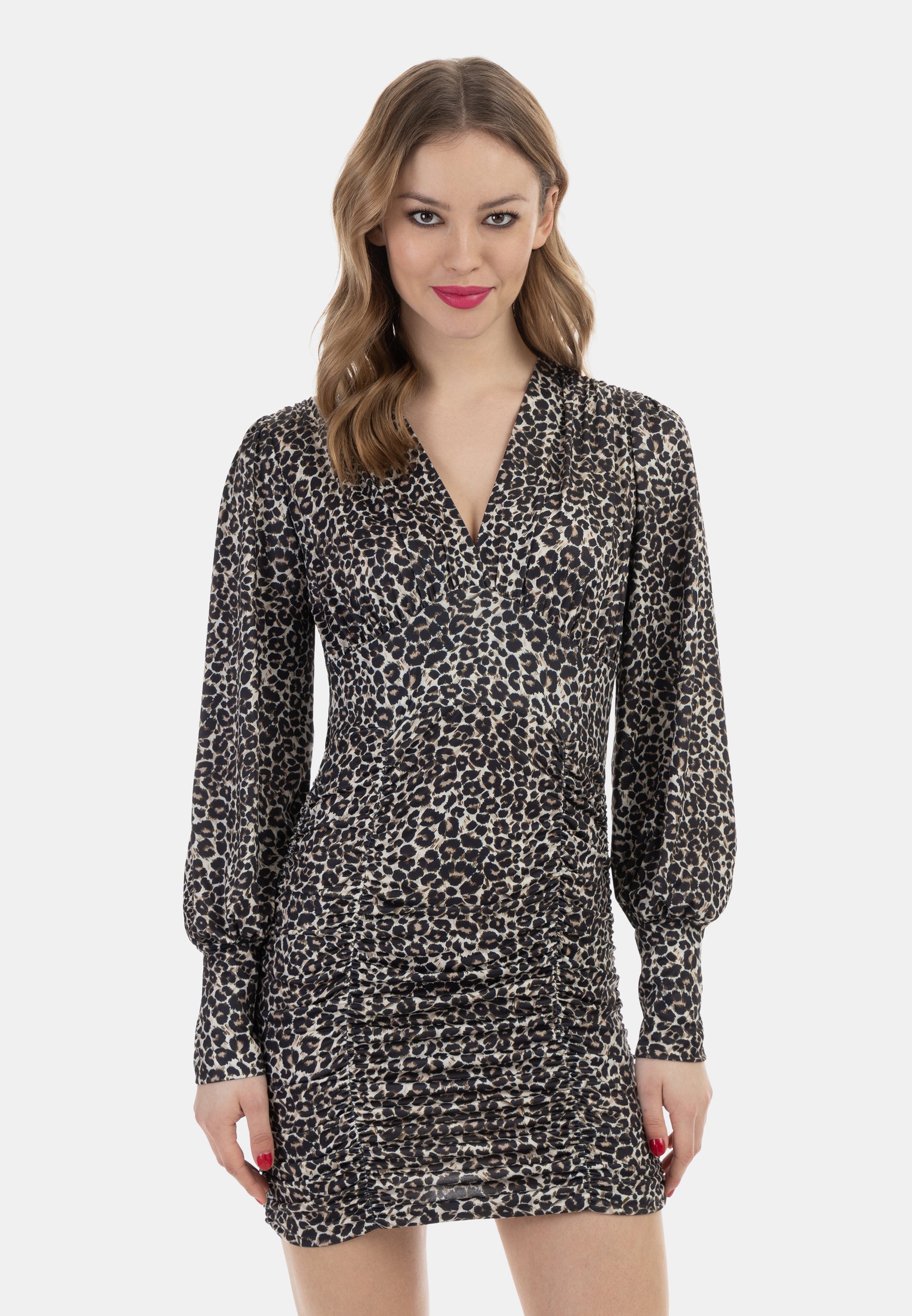 faina Women's Long Sleeve Dress