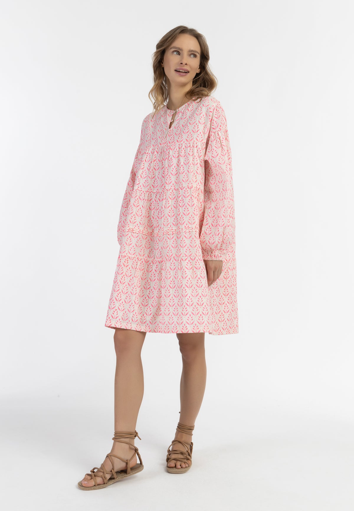 Izia Women's Midi Dress With All Over Print