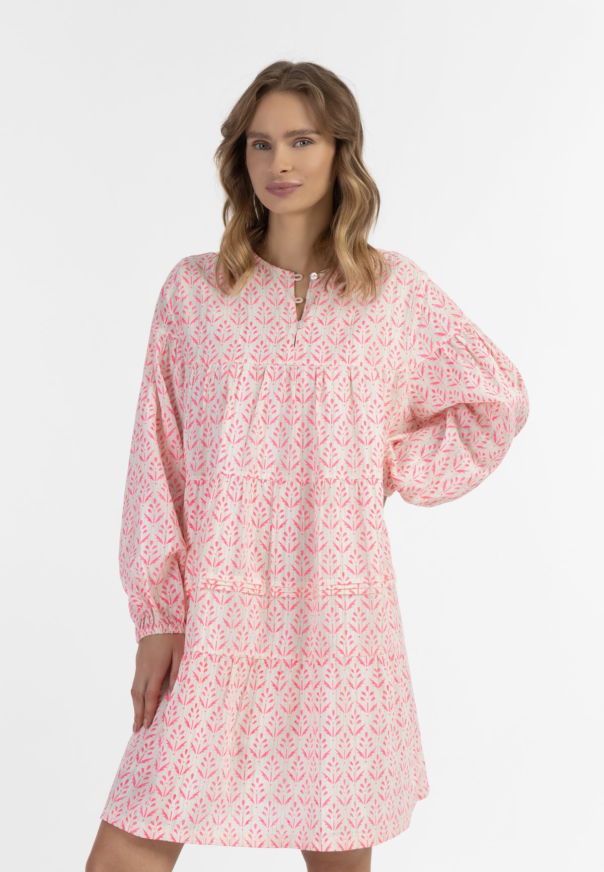 Izia Women's Midi Dress With All Over Print