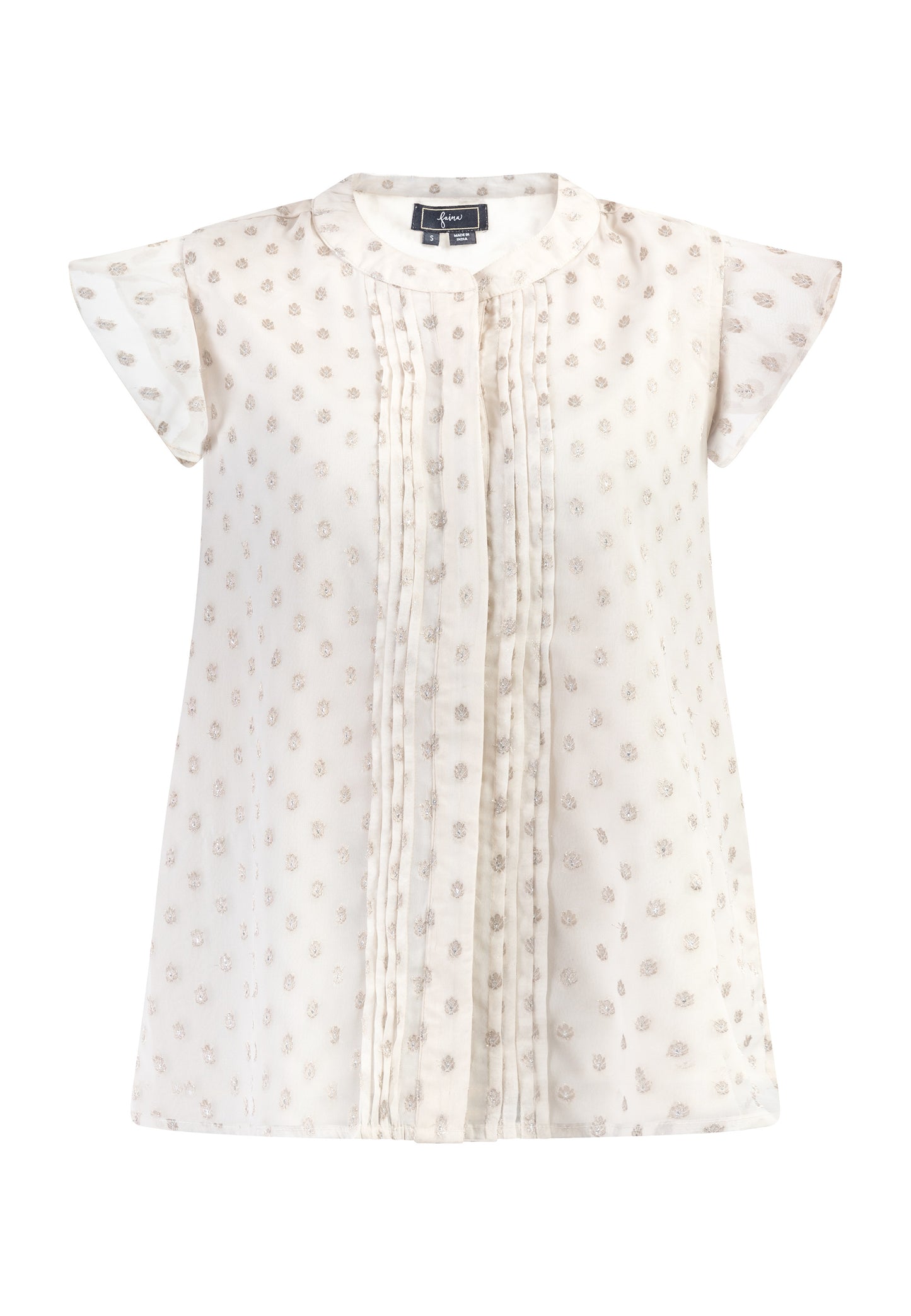 faina Women's Blusenshirt Mit R??schen??rmeln