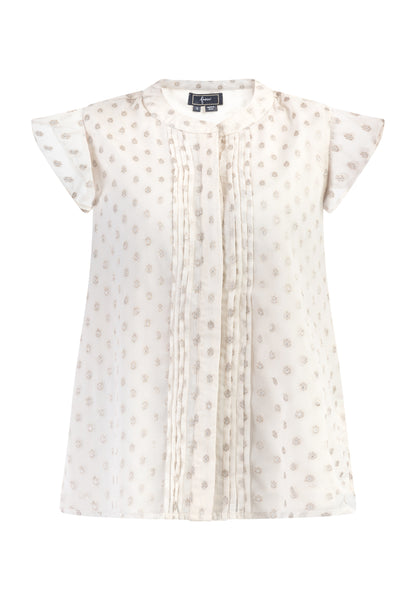 faina Women's Blusenshirt Mit R??schen??rmeln