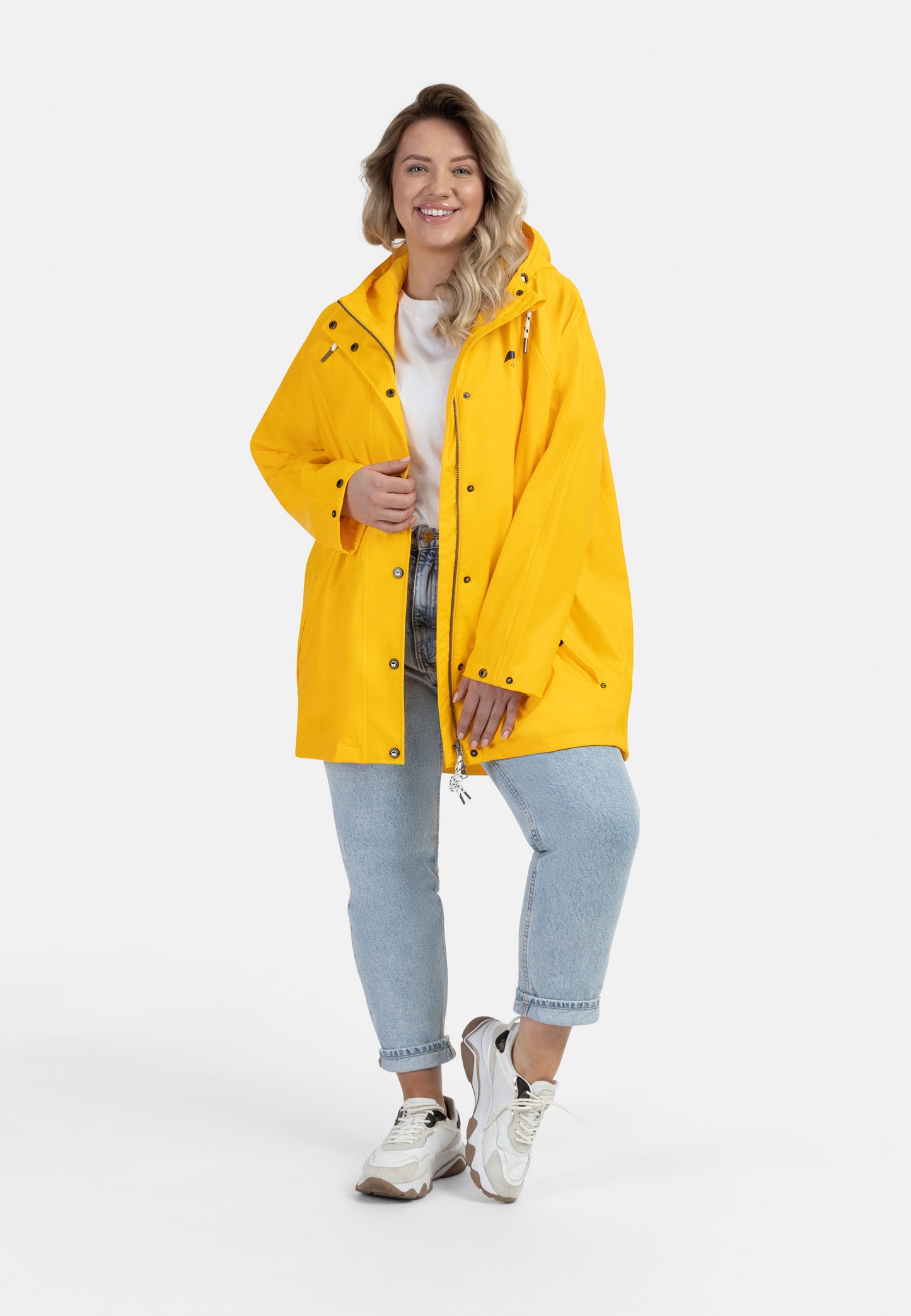 Schmuddelwedda Damski Plus Size Rainpłaszcz