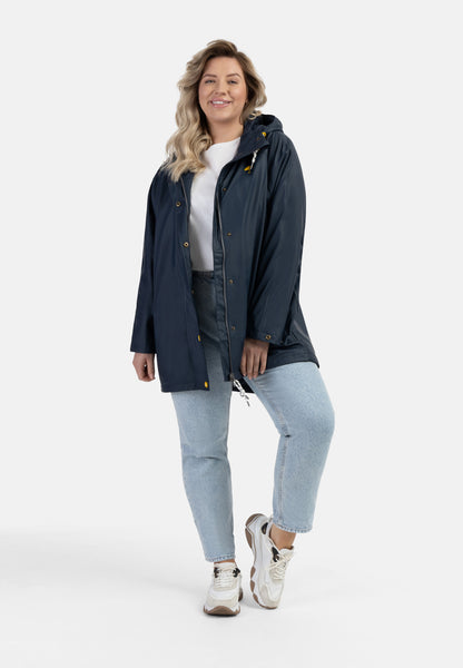 Schmuddelwedda Damski Plus Size Rainpłaszcz