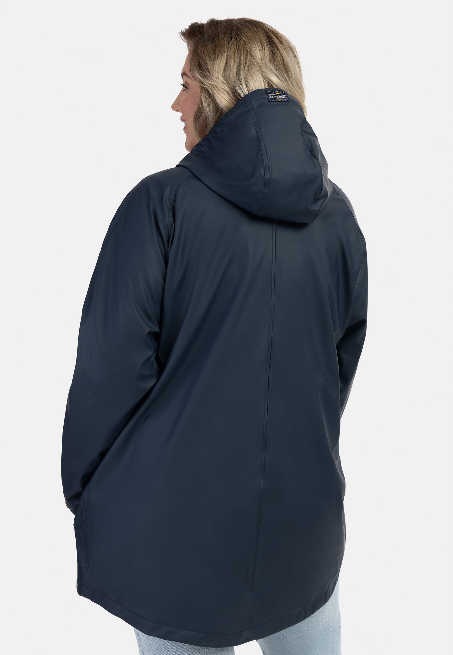 Schmuddelwedda Damski Plus Size Rainpłaszcz