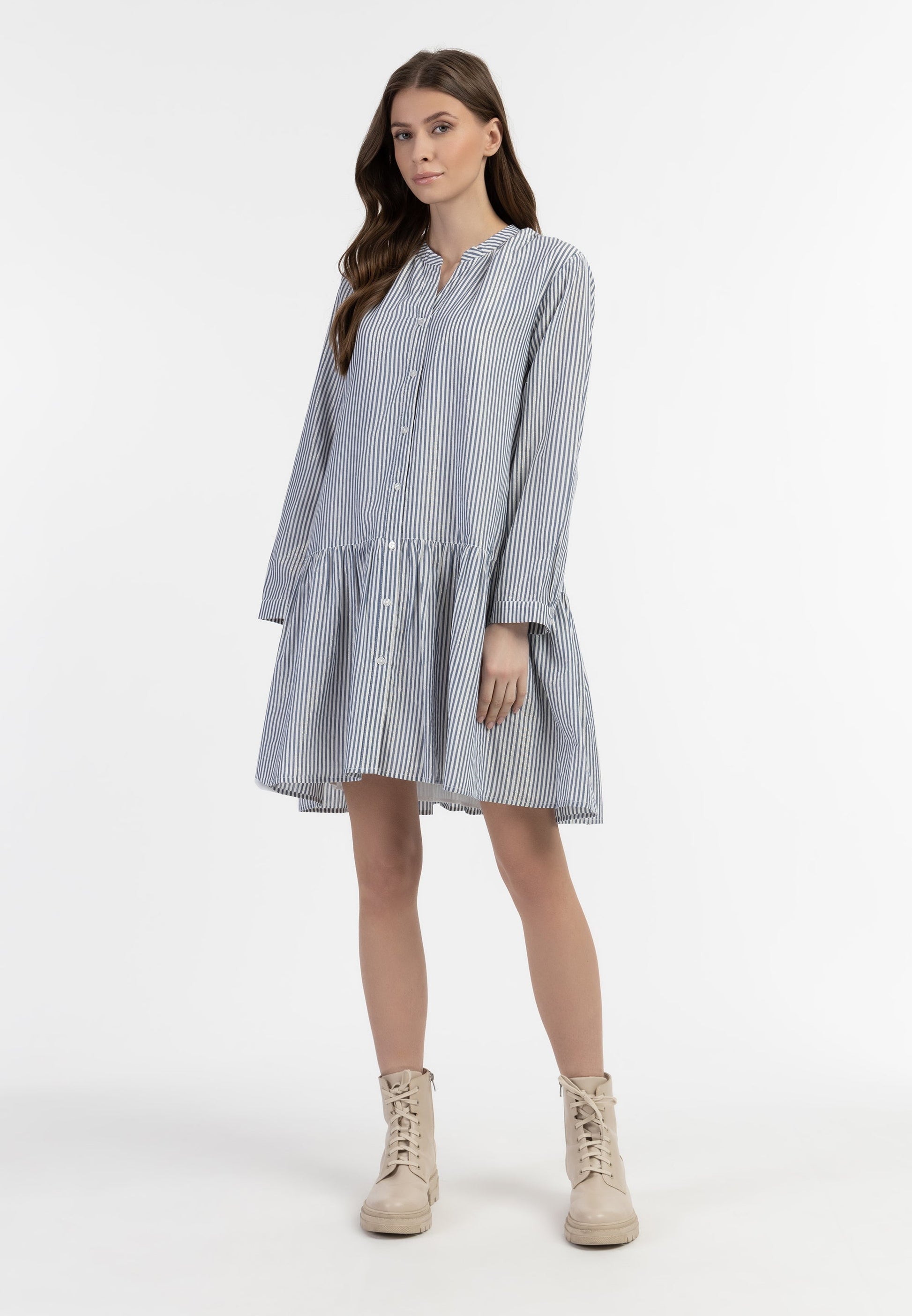 Dreimaster vintage Women's Long Sleeve Dress