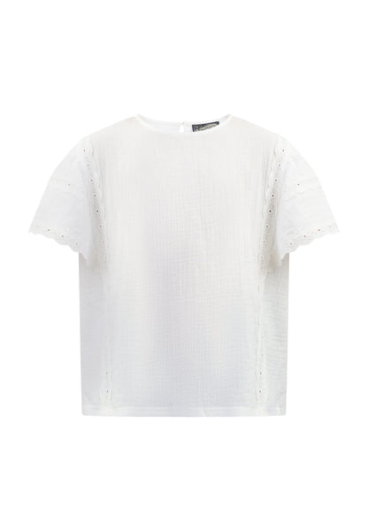 DreiMaster Kid's Blouse Shirt With Lace