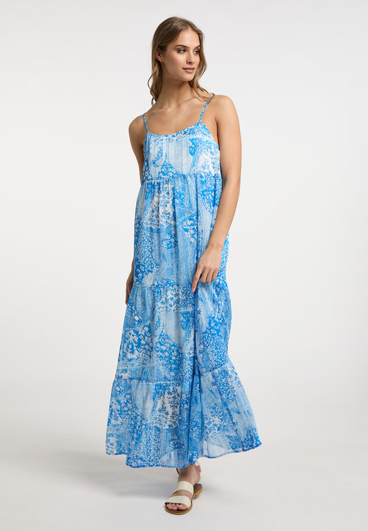 IZIA Damen Maxikleid
