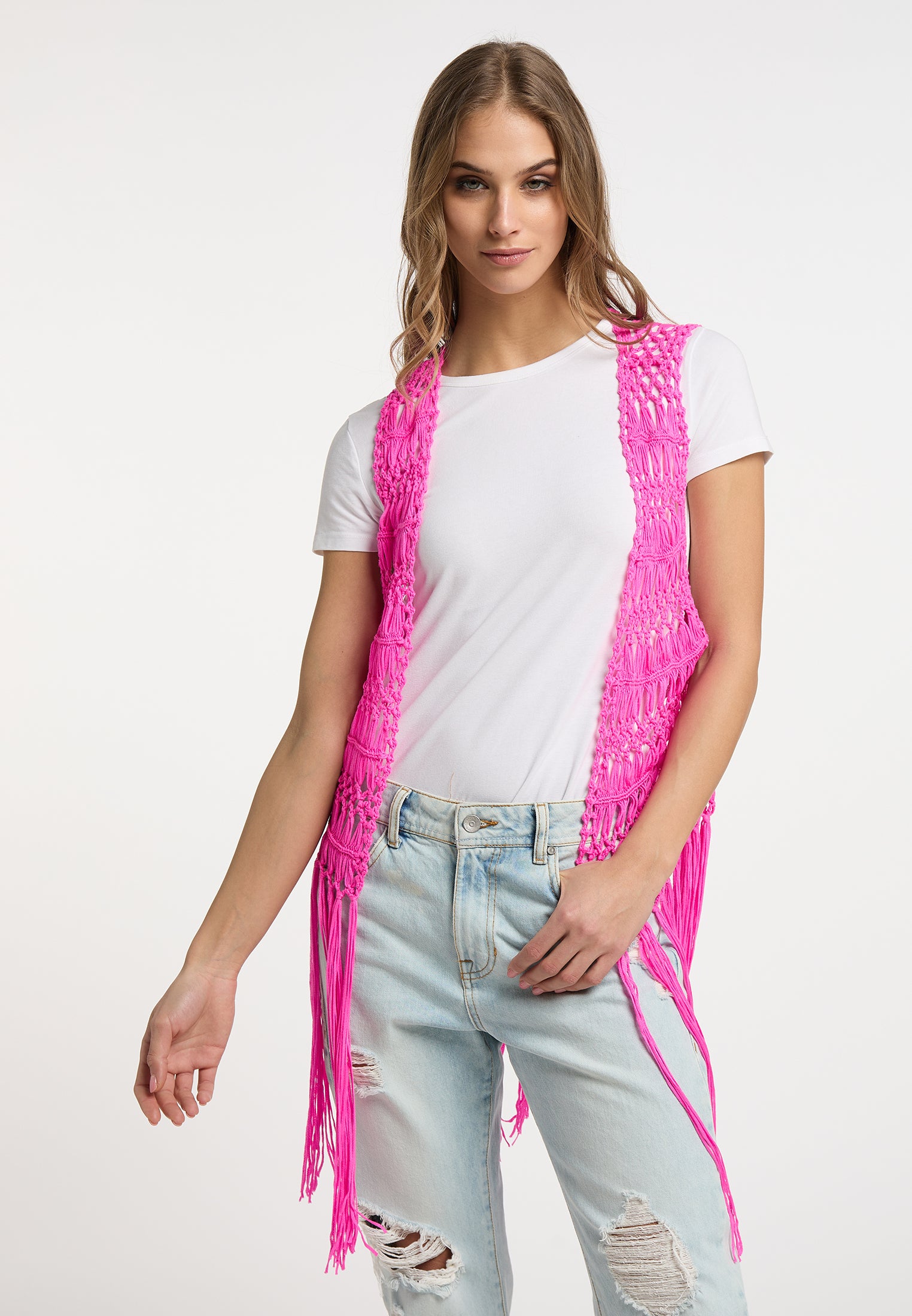 IZIA Damen Strickweste