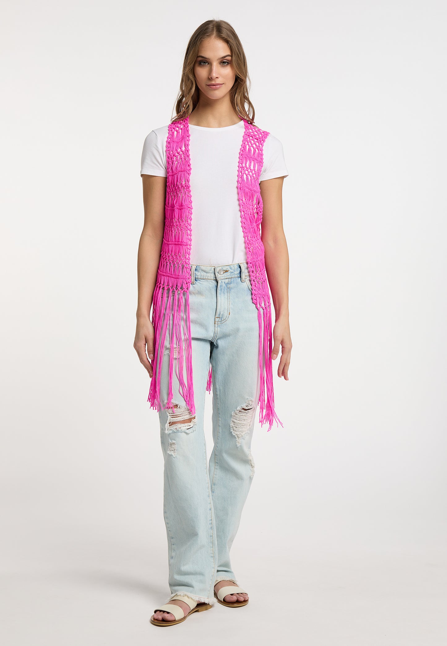 IZIA Damen Strickweste