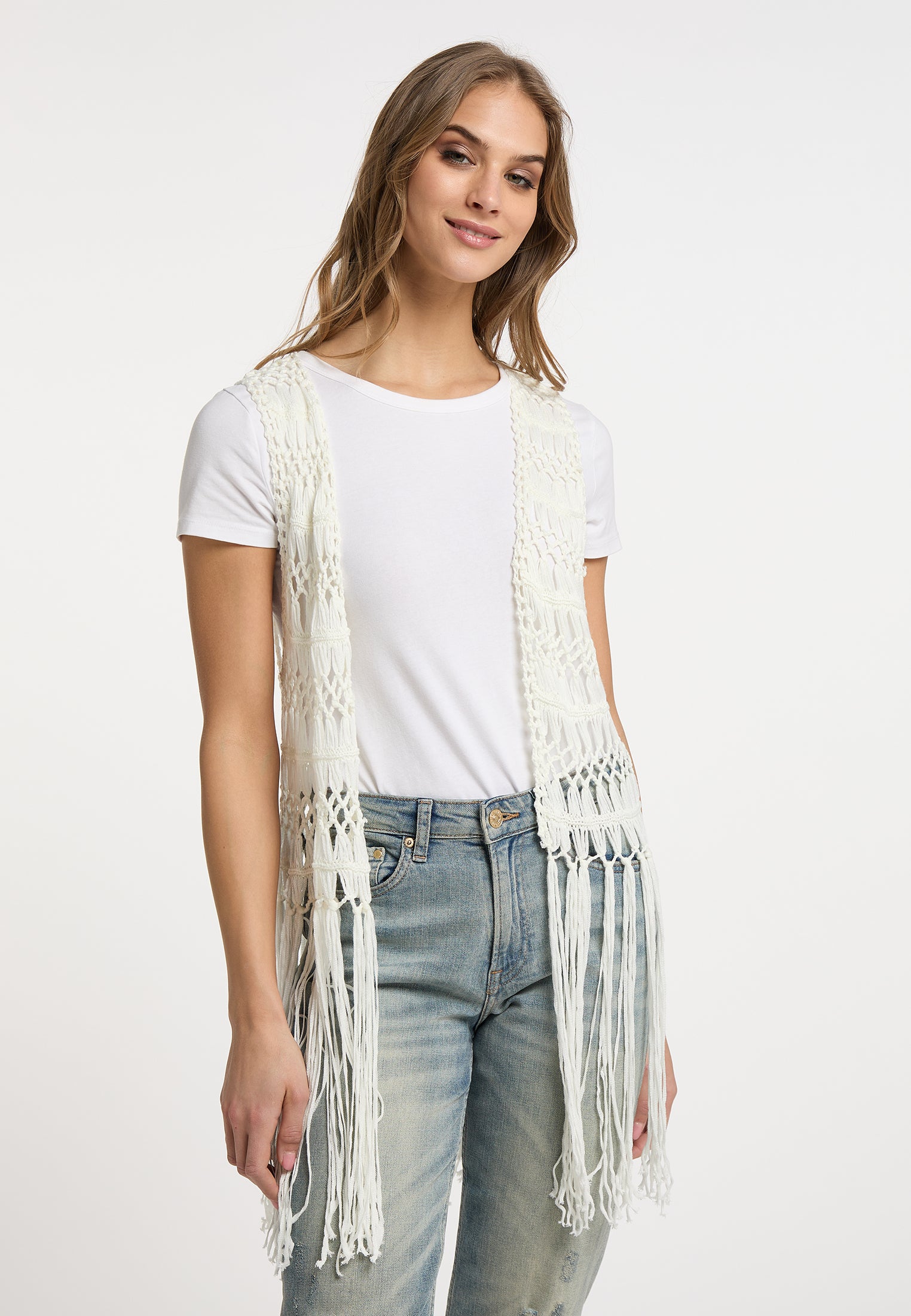 IZIA Damen Strickweste