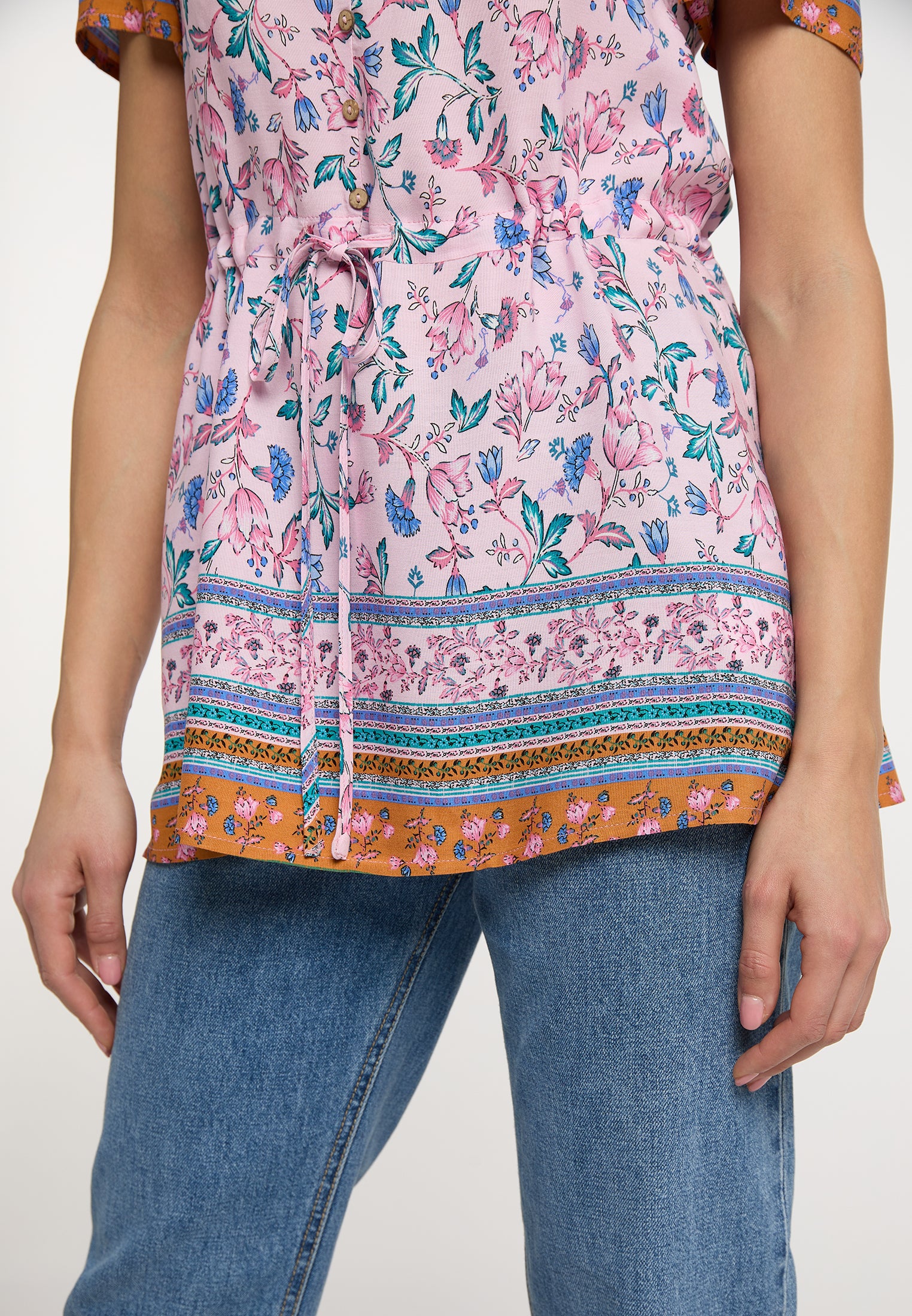 Imala Women's Short Sleeve Blouse