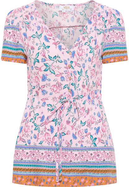 Esha Women's Short Sleeve Blouse