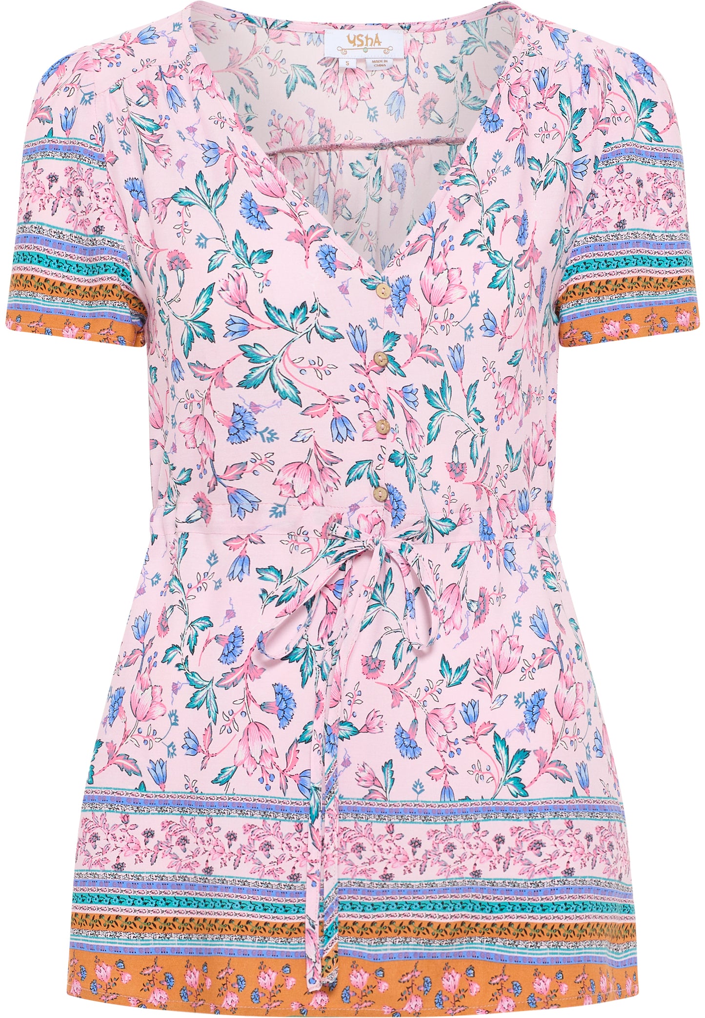 Gaya Women's Short Sleeve Blouse