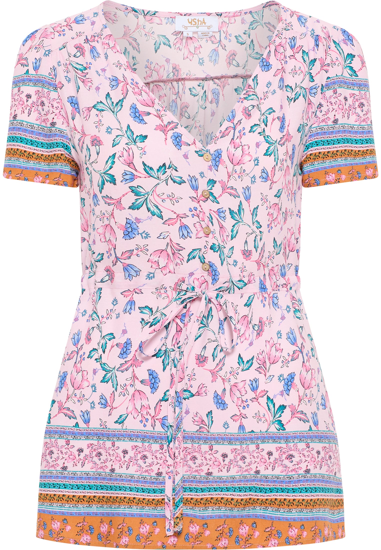 Gaya Women's Short Sleeve Blouse