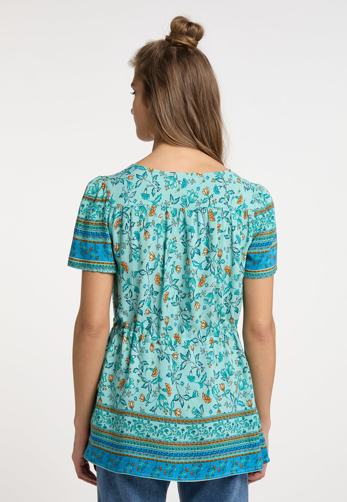 Esha Women's Short Sleeve Blouse