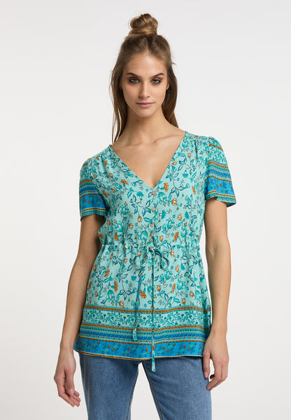 Esha Women's Short Sleeve Blouse