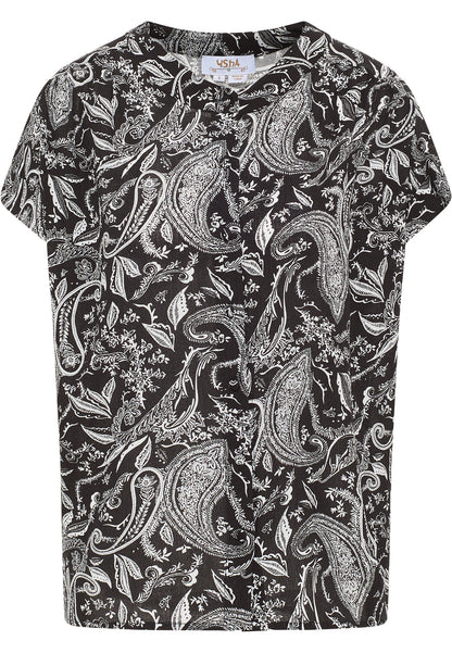 Hypate Women's Short Sleeve Blouse