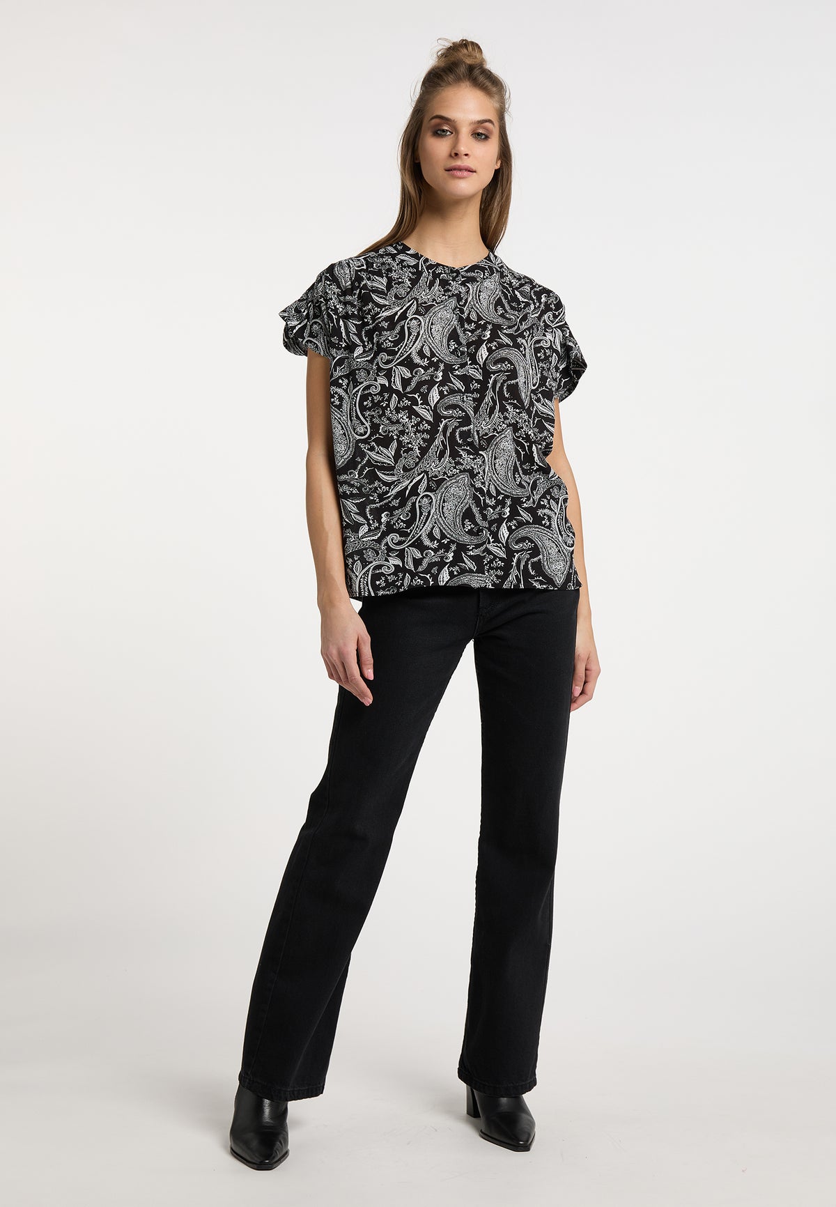 Gelya Women's Short Sleeve Blouse