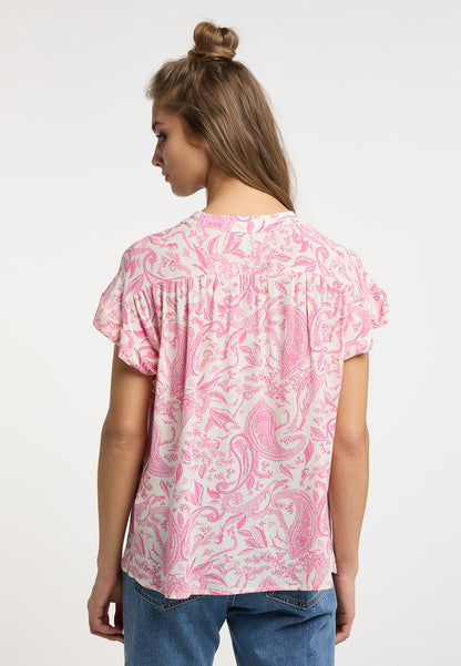 Imala Women's Short Sleeve Blouse