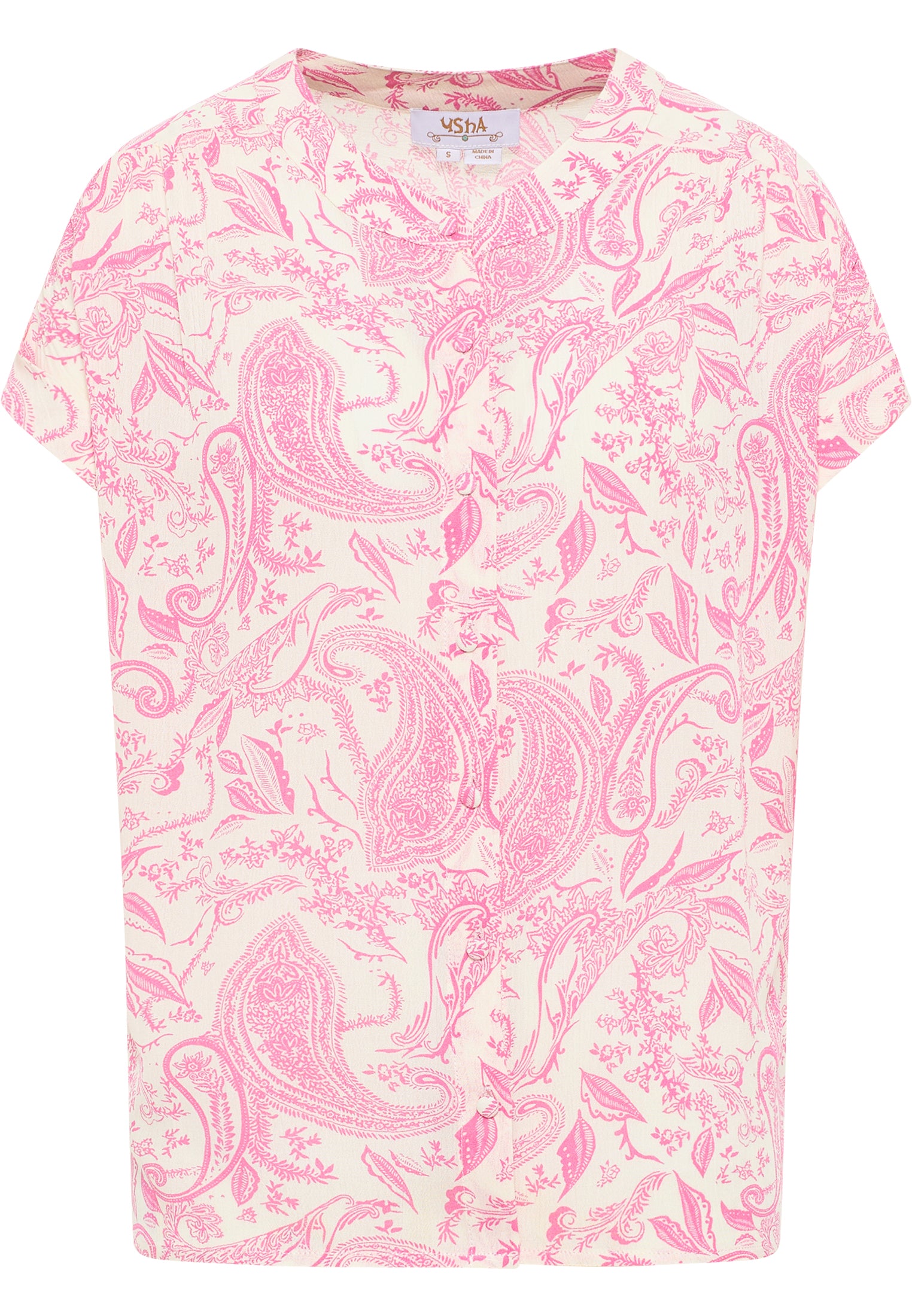 Imala Women's Short Sleeve Blouse