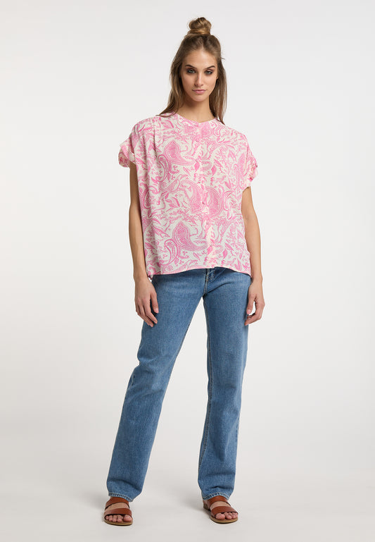 Gelya Women's Short Sleeve Blouse