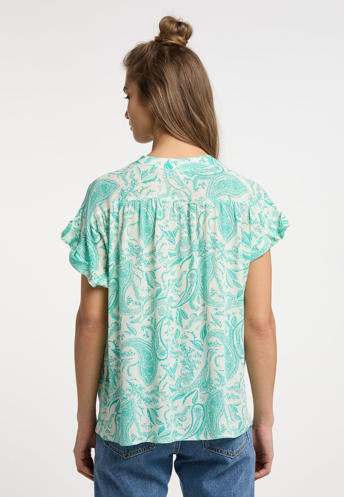 Gelya Women's Short Sleeve Blouse