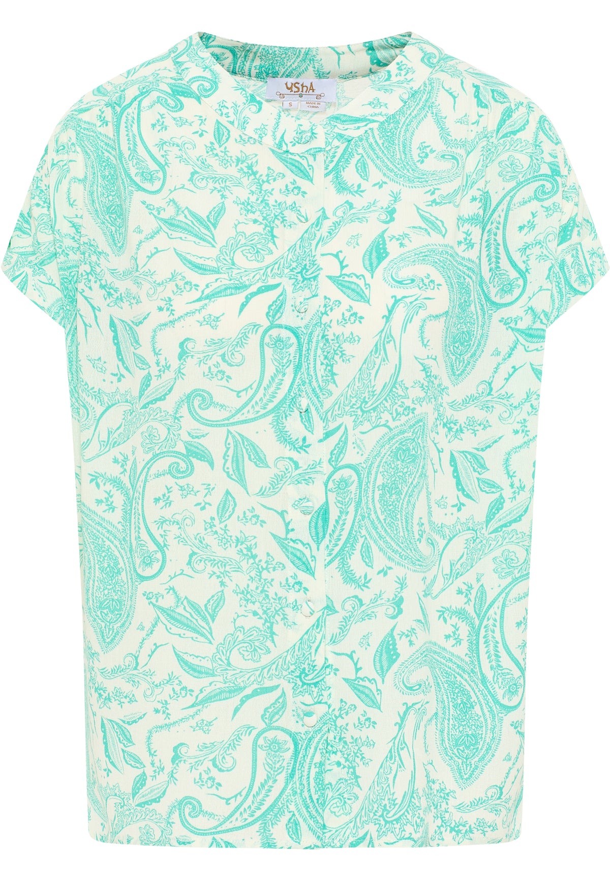 Hypate Women's Short Sleeve Blouse