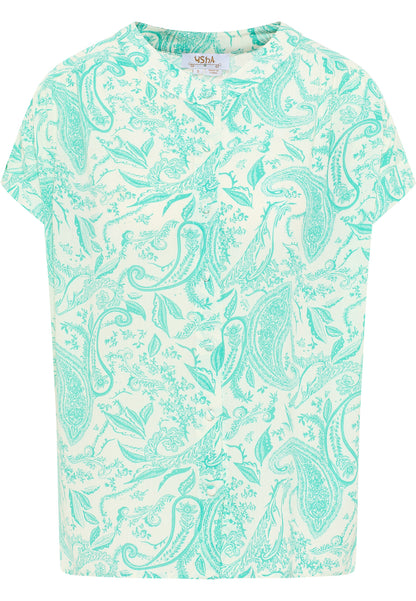 Hypate Women's Short Sleeve Blouse