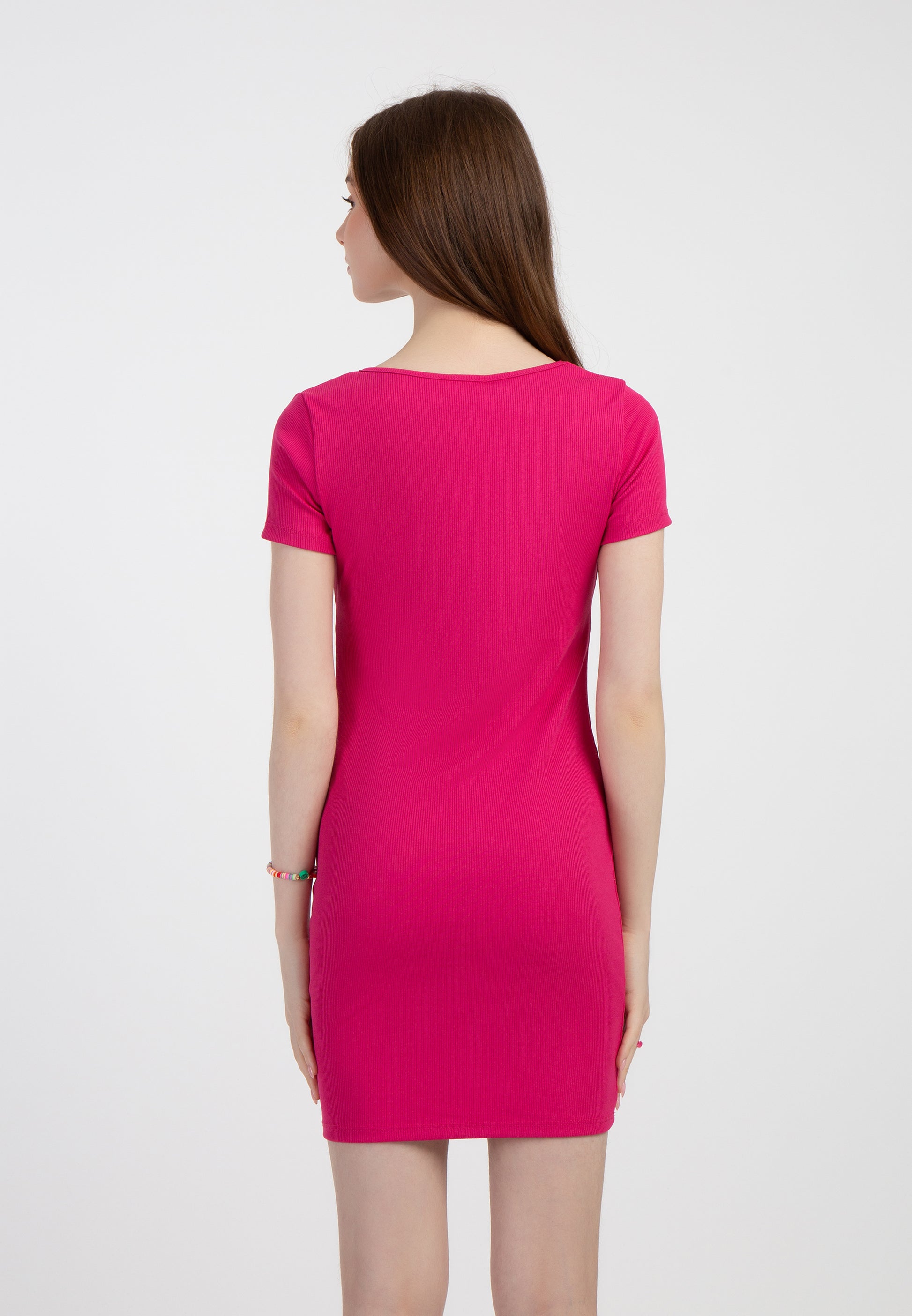 myMo Women's Ribbed Knit Mini Dress