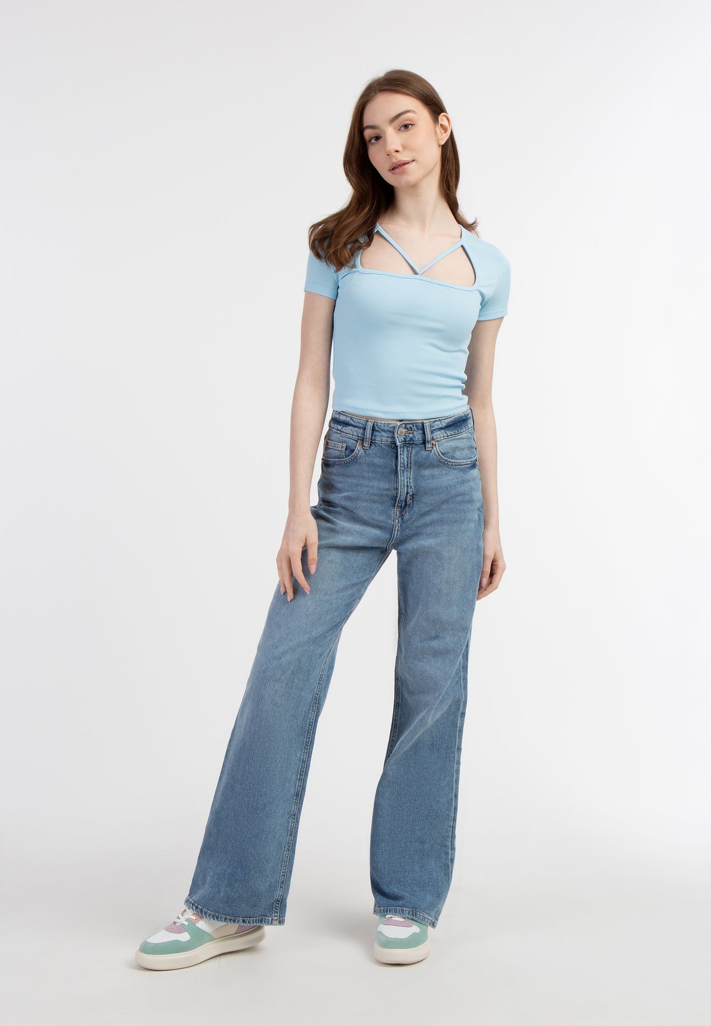 myMo Women's Rippstrick T-Shirt
