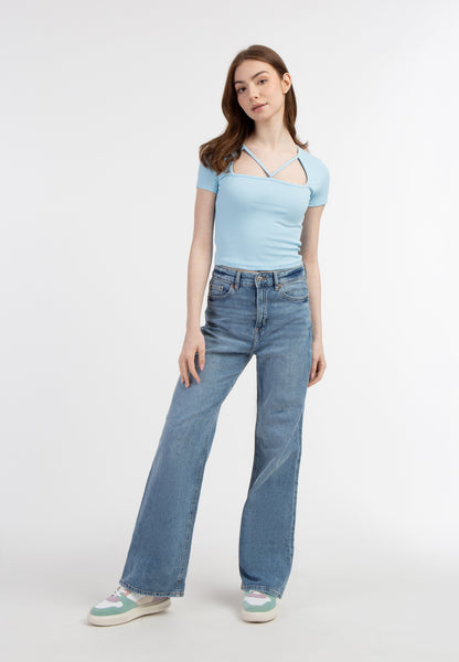 myMo Women's Rippstrick T-Shirt