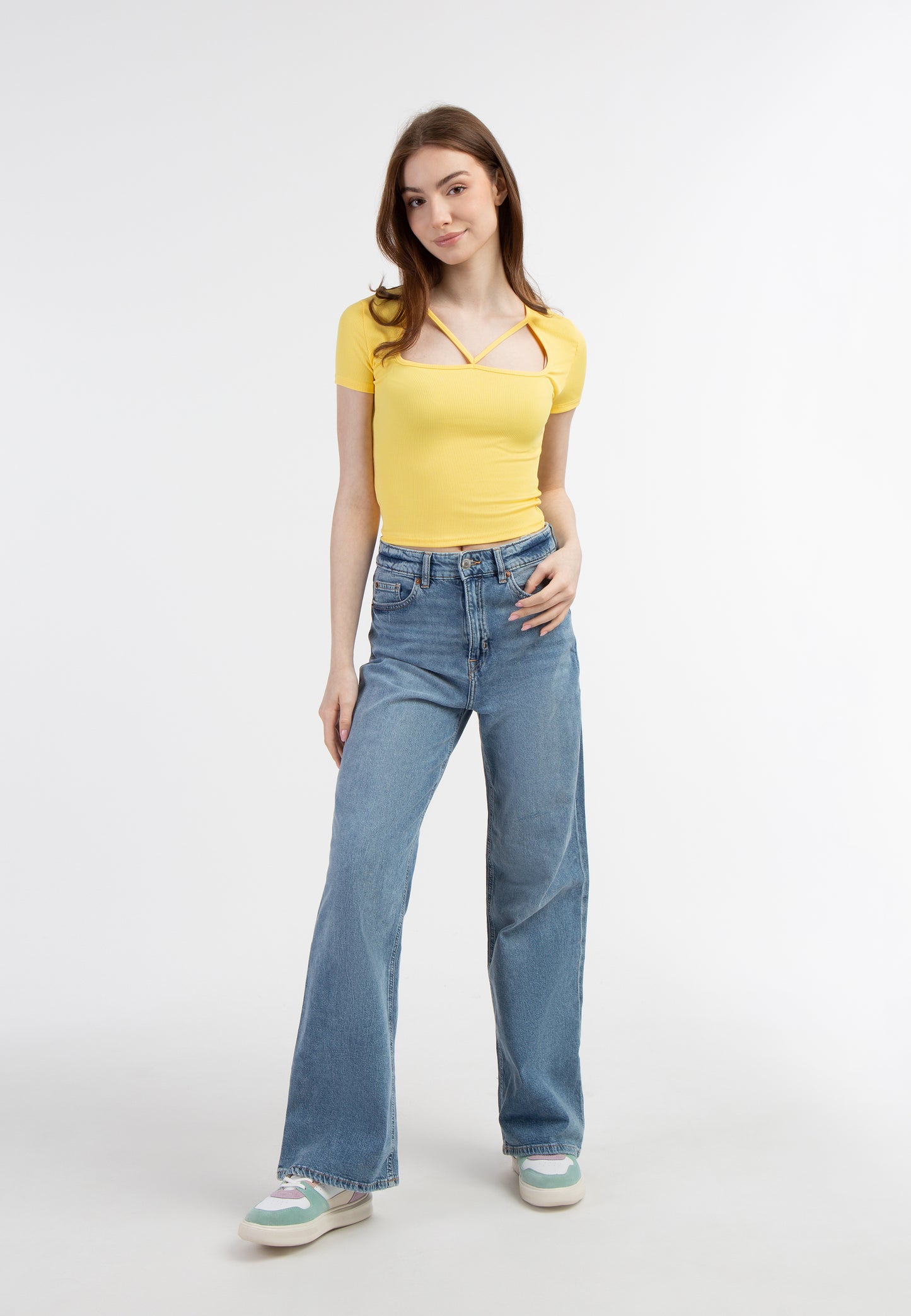 myMo Women's Rippstrick T-Shirt