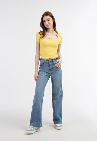 myMo Women's Rippstrick T-Shirt