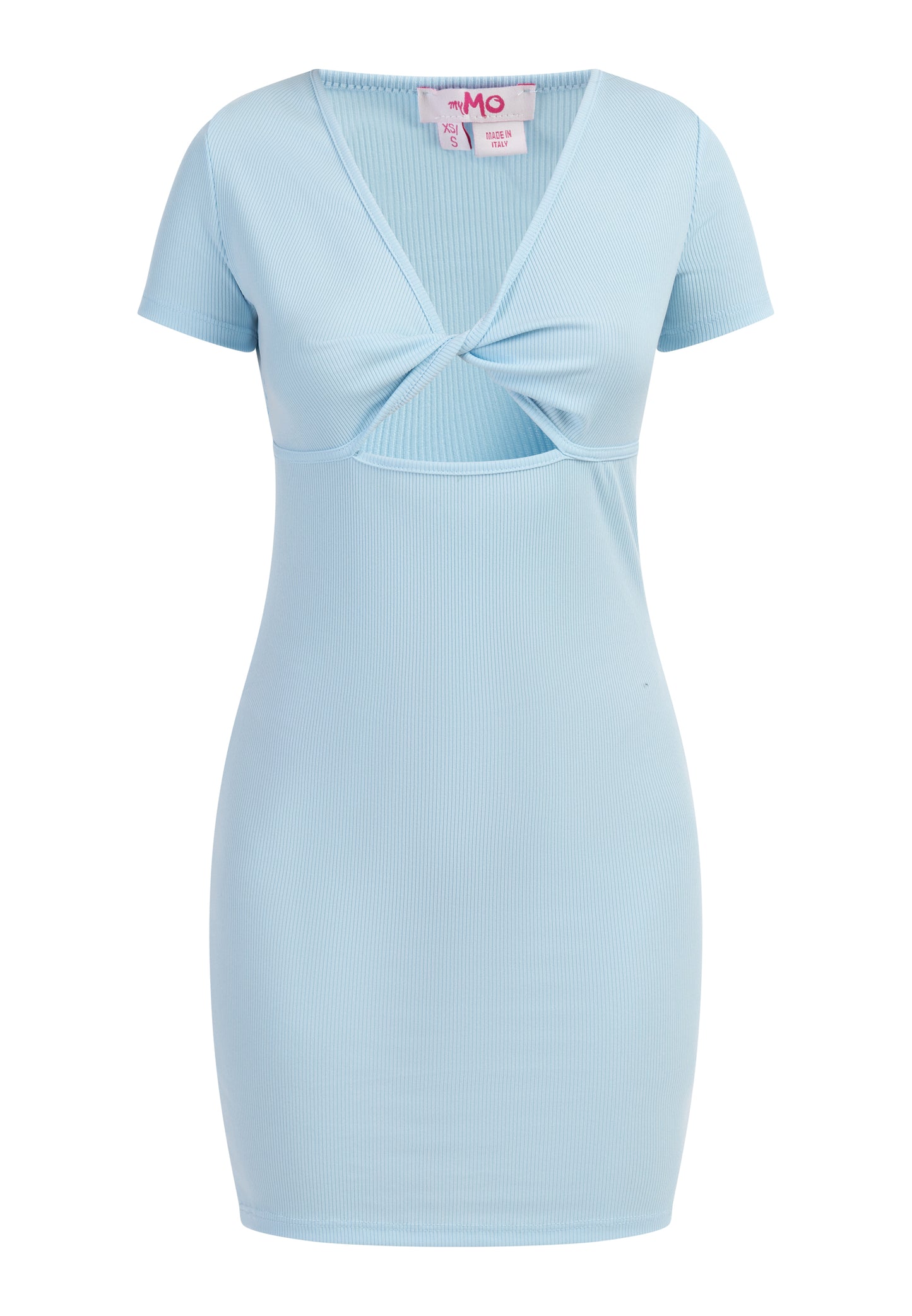 myMo Women's Ribbed Knit Mini Dress