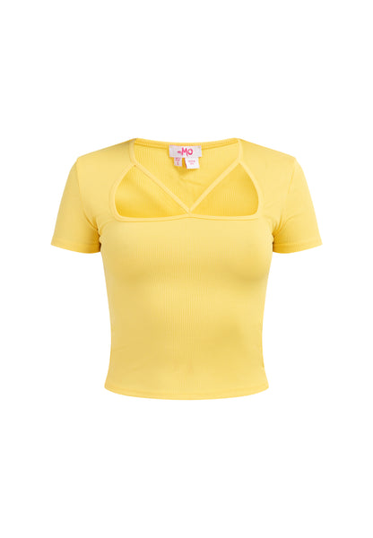 myMo Women's Rippstrick T-Shirt