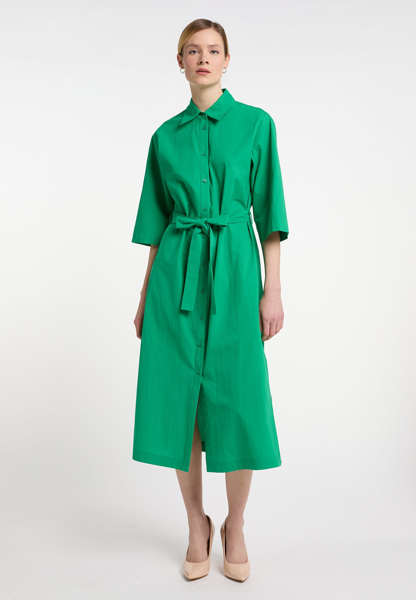 DreiMaster Klassik Damen Shirt Kleid