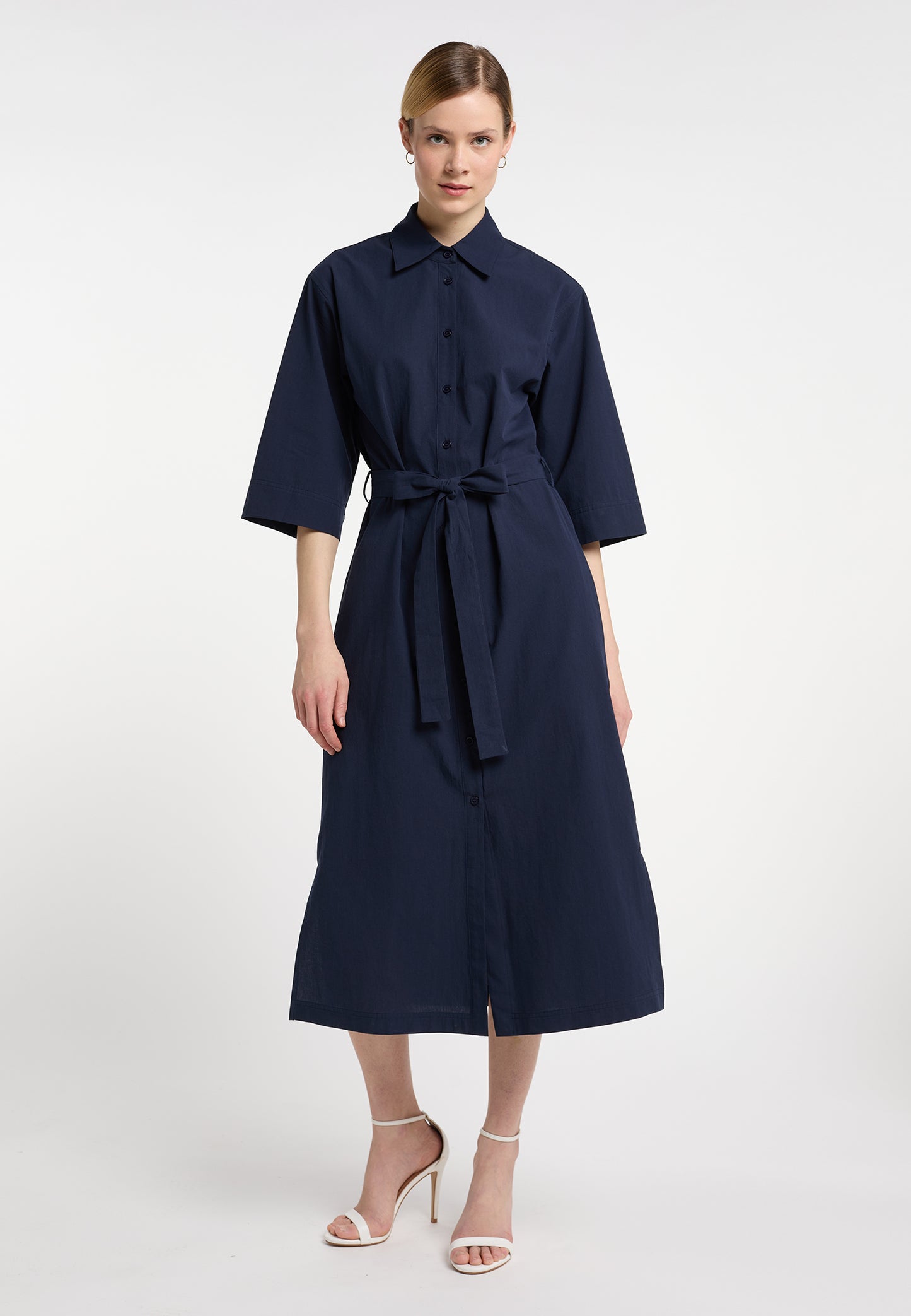 DreiMaster Klassik Damen Shirt Kleid