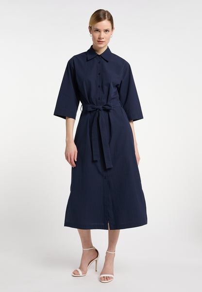 DreiMaster Klassik Damen Shirt Kleid