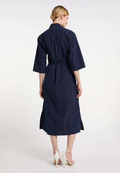 DreiMaster Klassik Damen Shirt Kleid