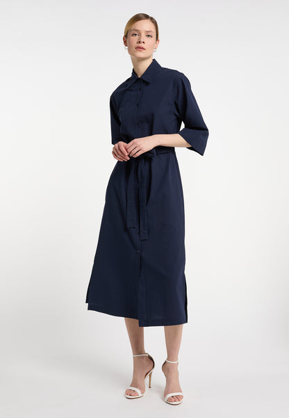 DreiMaster Klassik Damen Shirt Kleid