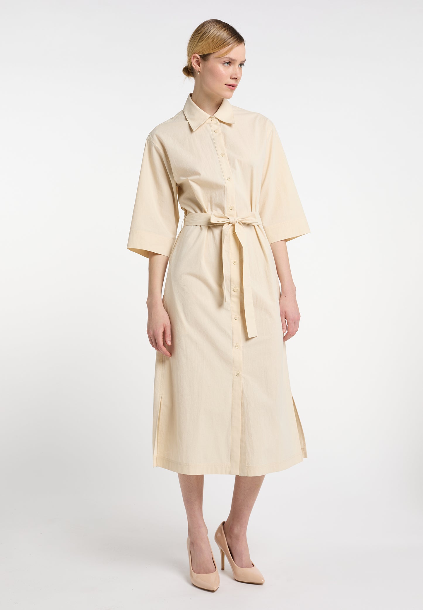 DreiMaster Klassik Damen Shirt Kleid
