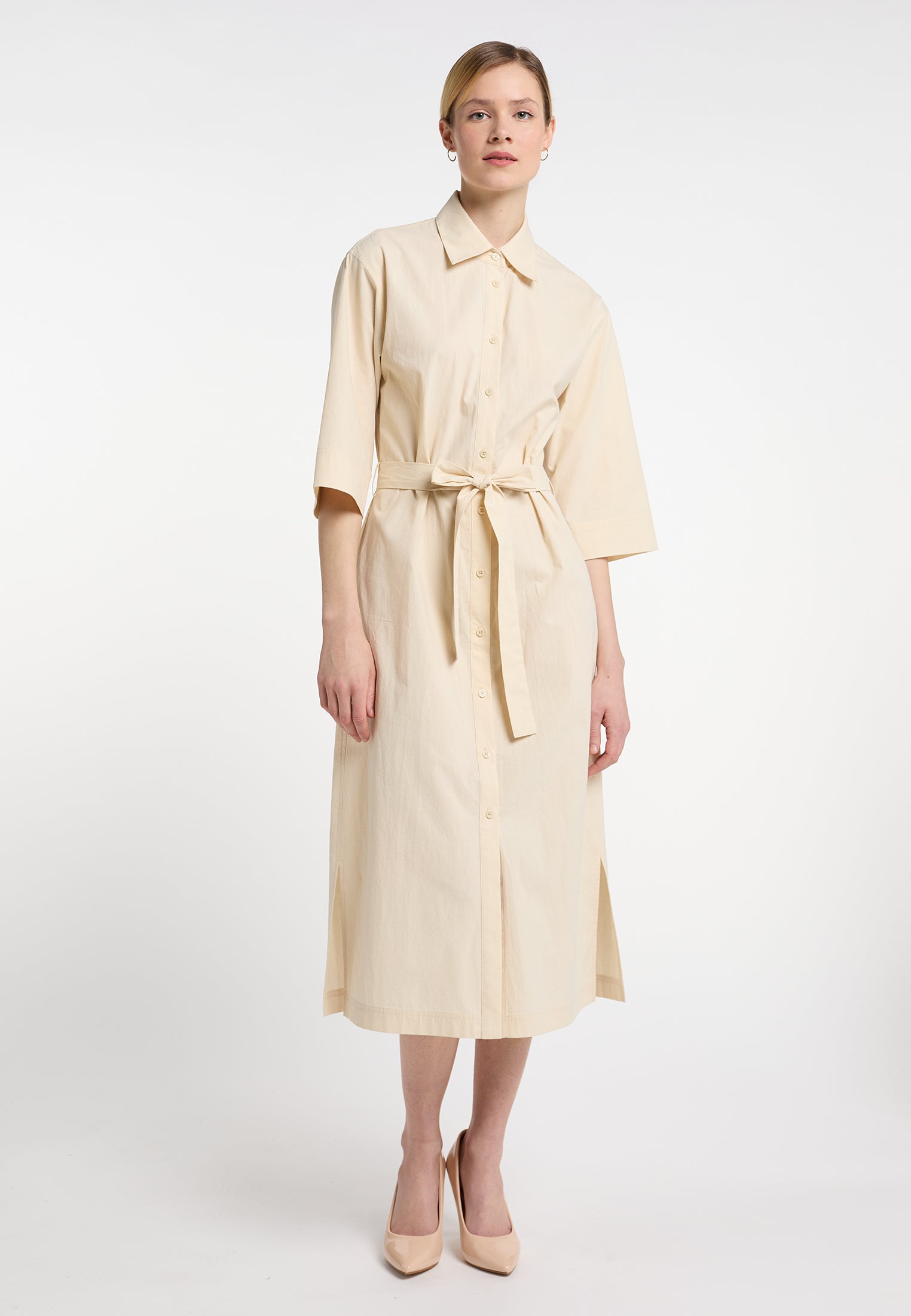 DreiMaster Klassik Damen Shirt Kleid
