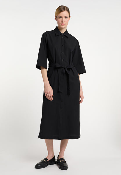 DreiMaster Klassik Damen Shirt Kleid