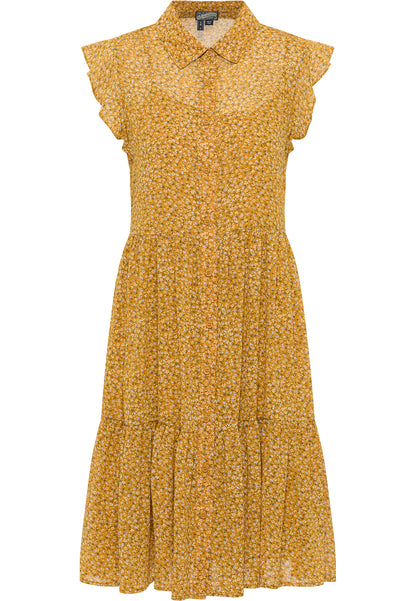 DreiMaster Vintage Damen Blusenkleid