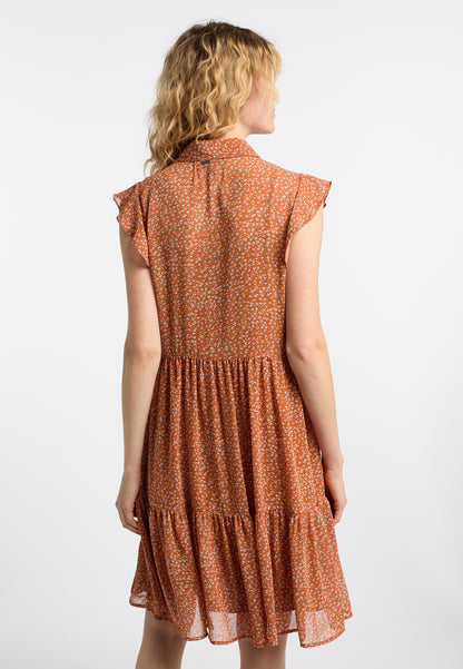 DreiMaster Vintage Damen Blusenkleid