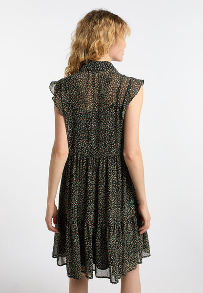 DreiMaster Vintage Damen Blusenkleid