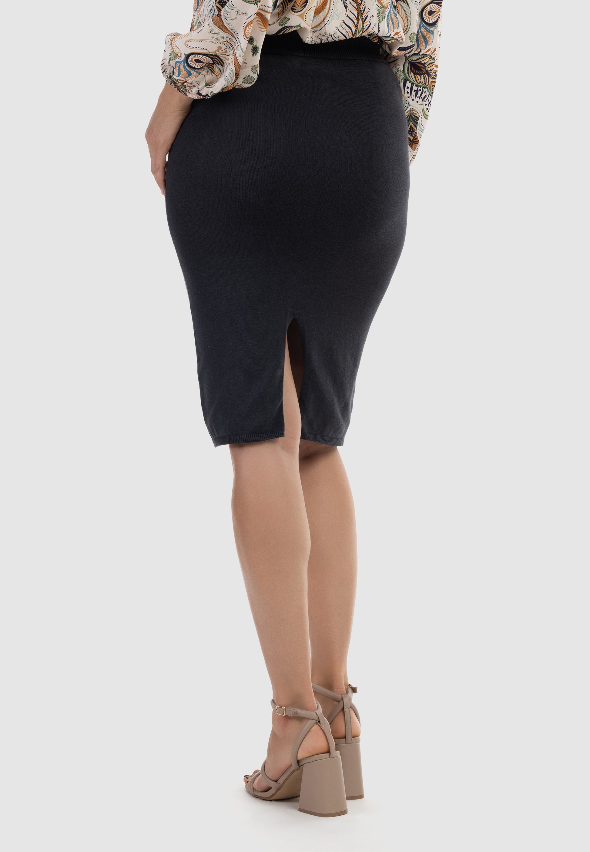 Albee Women's Knit Midi Skirt