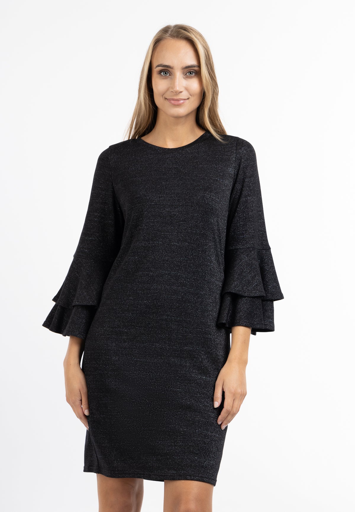 Albee Women's Dress With Shiny Yarn